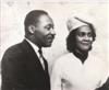 (AFRICAN AMERICANS.) Group of 3 press photographs of civil rights leaders: Malcolm X, Martin Luther King, and Medgar Evers.